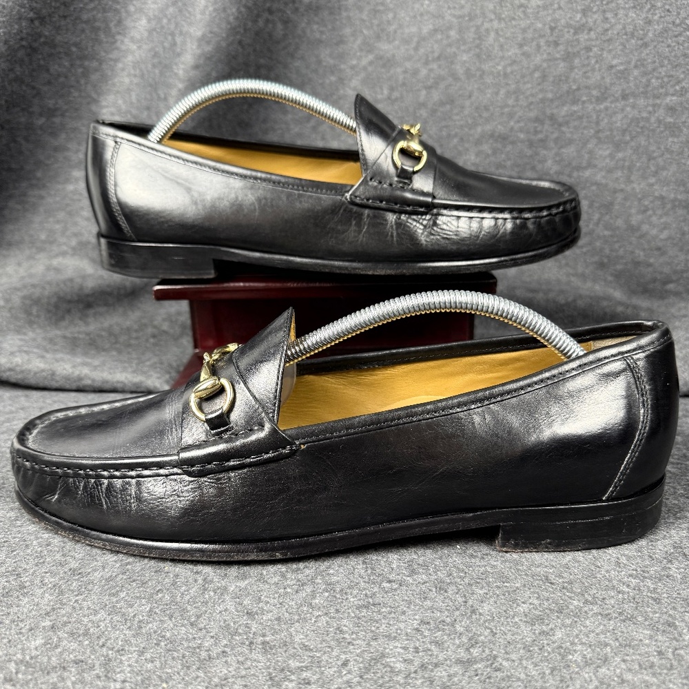 Cole Haan Ascot II Men’s Loafers – Black Leather – Size 11M